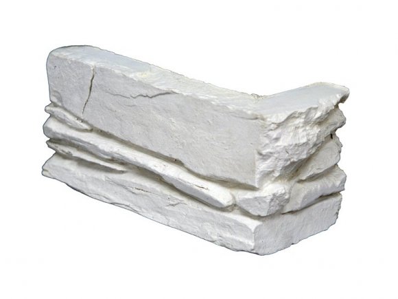 Betonový obklad SHALE bílý 
