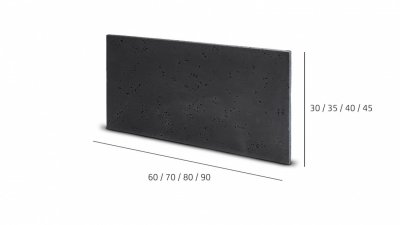 Betonový obklad SG - B30 - graphite 800